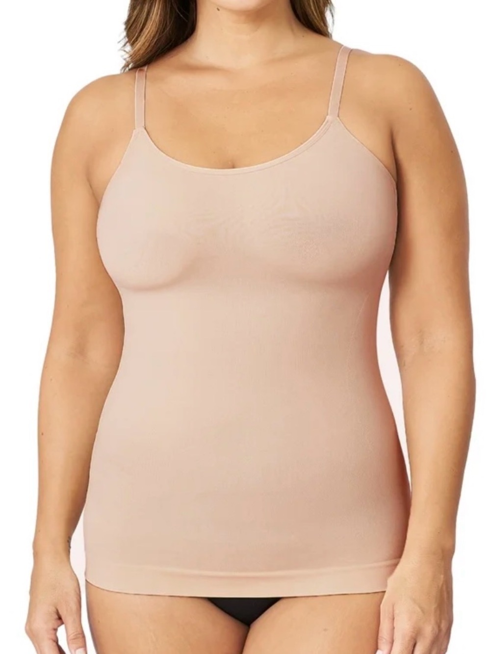 Shapermint Women’s Size 2XL in Chai - Seamless Scoop Neck Cami